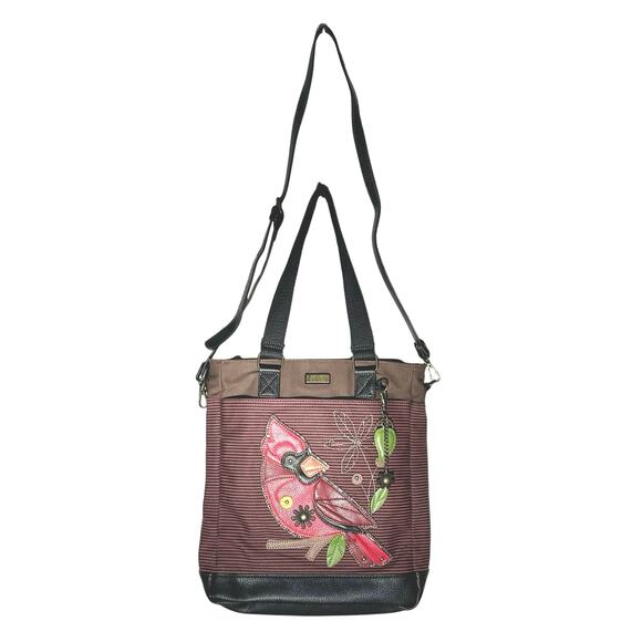 Chala | Women | Cardinal Canvas Work Tote Shoulder Bag | One Size - Picture 2 of 12